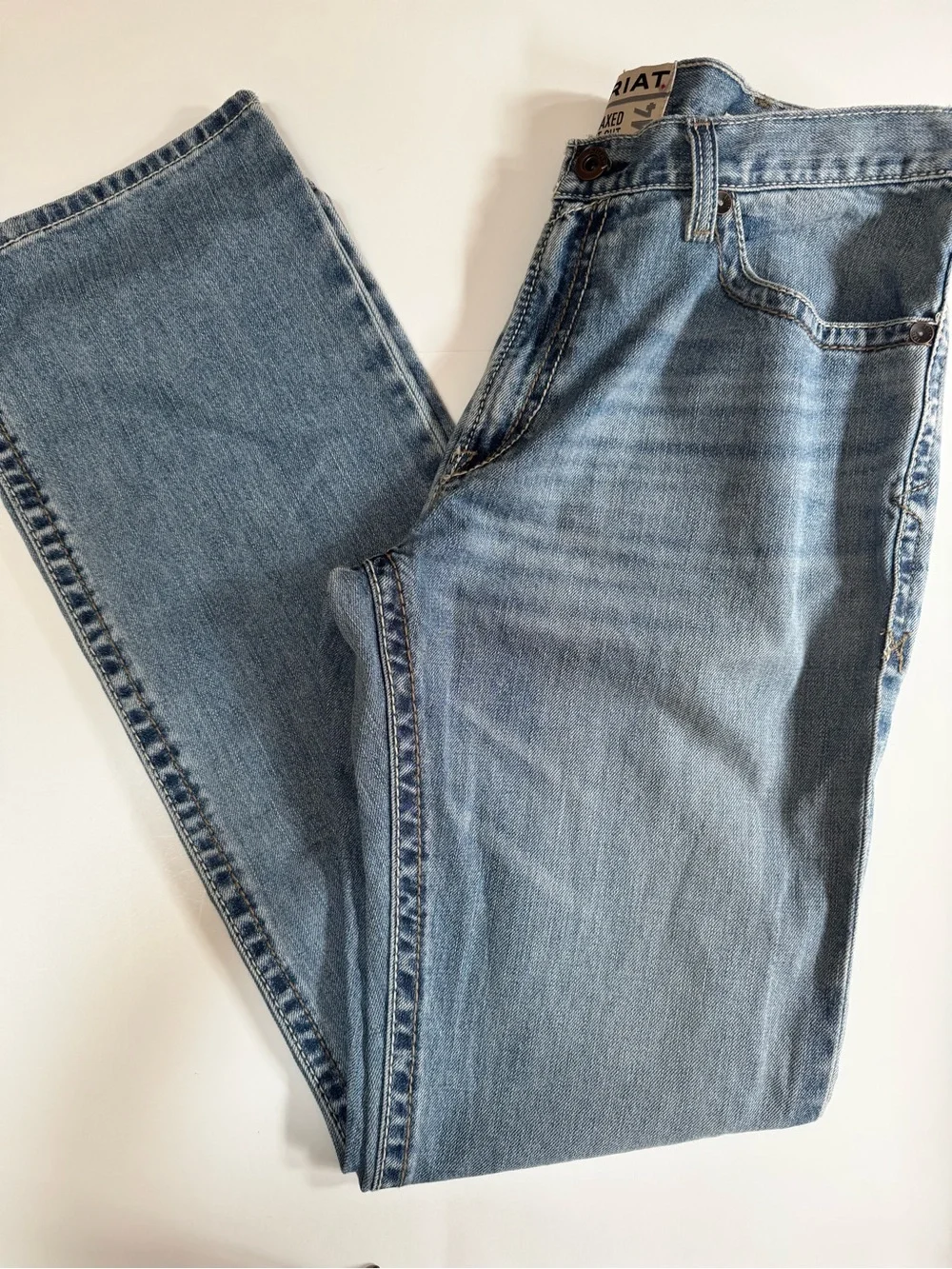 NWT! Ariat M4 Jeans Men’s 36x38 Relaxed Bootcut Western Work Denim